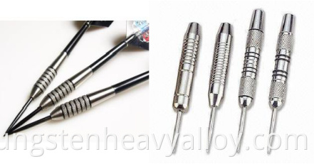 Tungsten heavy alloy darts for sport